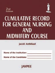 Cumulative record for general nursing and midwifery course